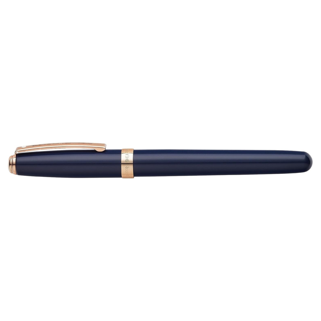 Sheaffer - Prelude Rollerball - Cobalt Blue with Rose Gold Trims