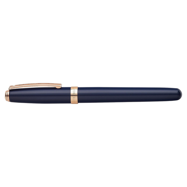 Sheaffer - Prelude Rollerball - Cobalt Blue with Rose Gold Trims