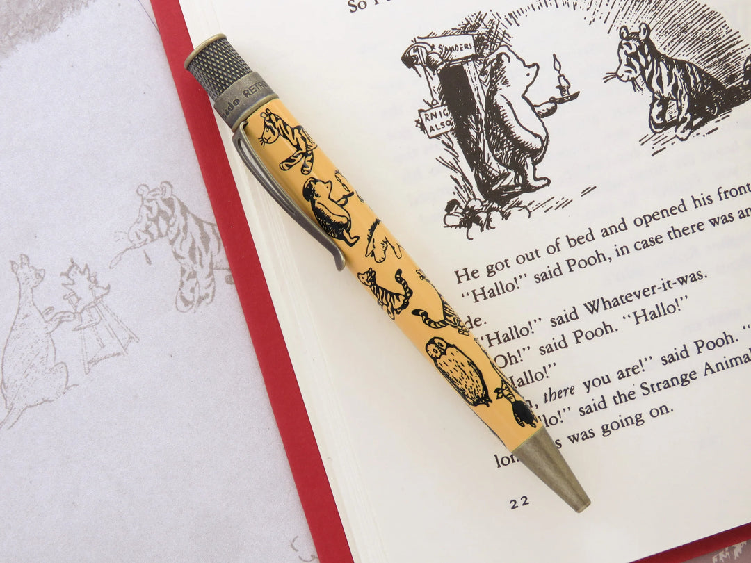 Retro 1951 - Tornado Elite Rollerball Pen - A.A. Milne The House at Pooh Corner