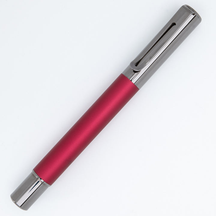 Monteverde USA: Ritma Magnetic Clip - Rollerball Pen - Red