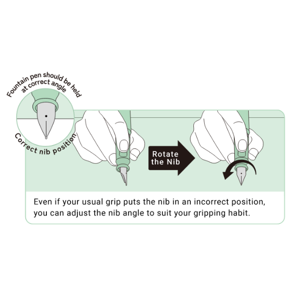 Sailor - Compass TUZU-Adjust Glassy Fountain Pen - Limited Edition - Crystal White