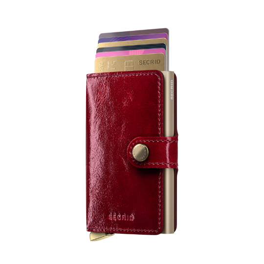 SECRID - Premium+ Miniwallet - Naplak Red