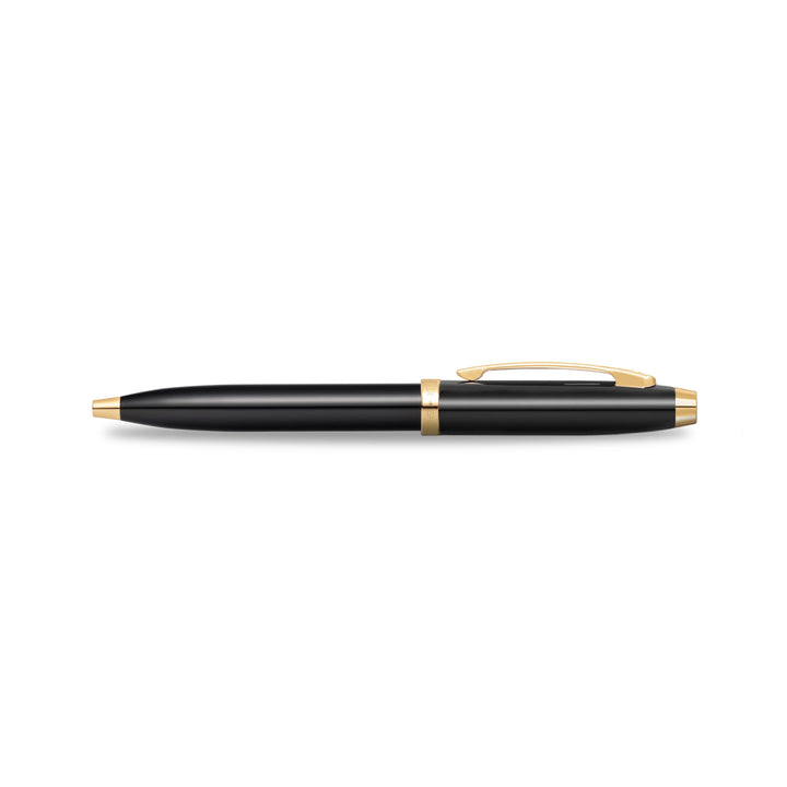 Sheaffer - 100 Ballpoint Pen - Gloss Black with Gold Tone Trim