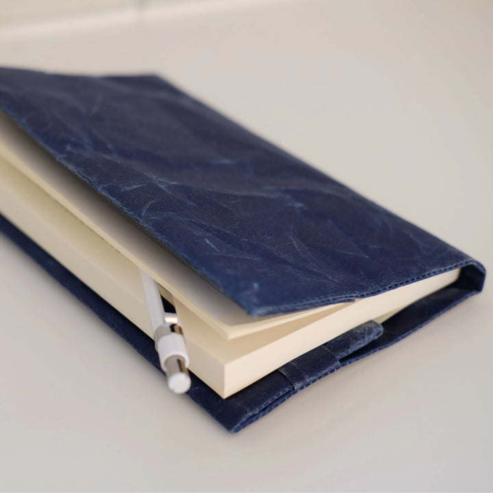 SIWA - A6 Size Book Cover - Dark Blue