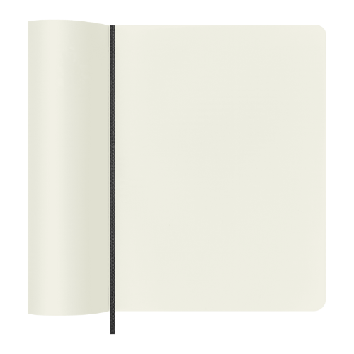 Moleskine - Classic Plain Notebook - X-Large (Black/Softcover)