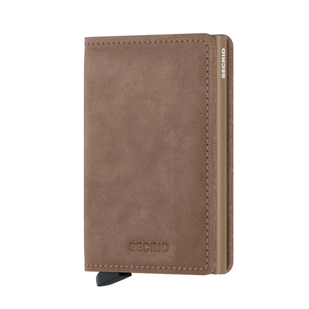 Secrid Slimwallet Vintage Taupe High Quality European Cowhide Leather Wallet - Buy Secrid Wallets in Canada - Best Gift Ideas for Family and Friends