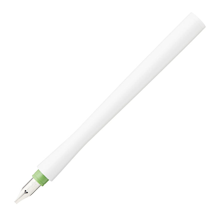 Sailor - Compass Hocoro Dip Pen - White - Callipgraphy Nib (2.0mm)