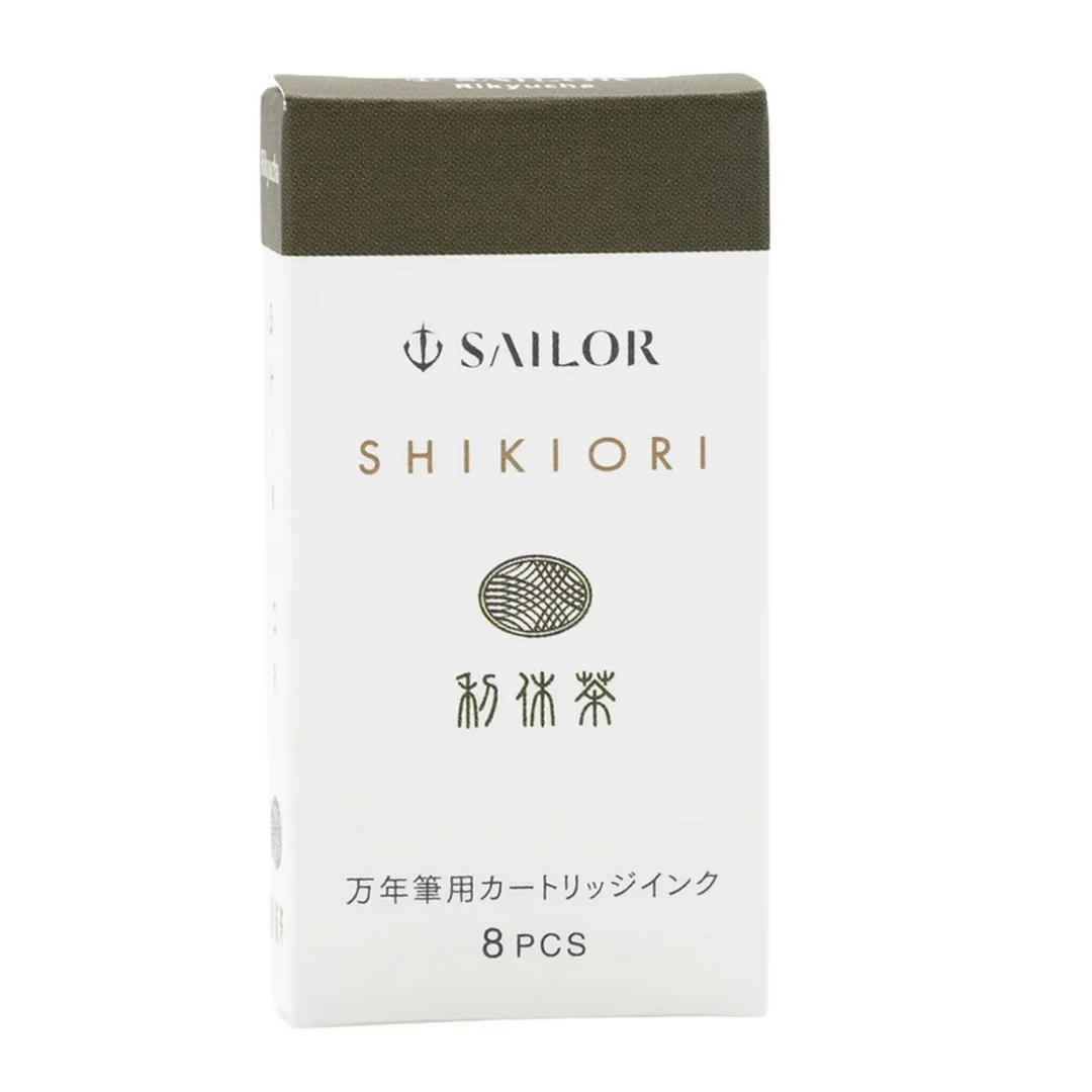 SAILOR PEN - Shikiori Ink Cartridges (8 pack) - Rikyu-cha
