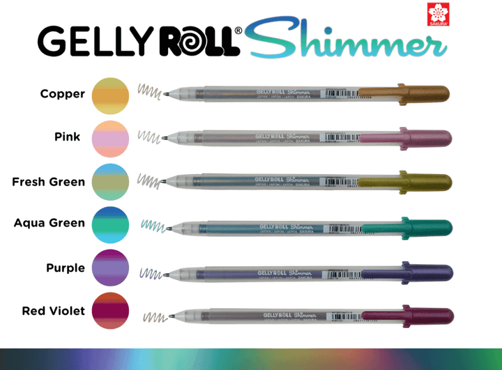 Sakura - Gelly Roll Gel Pen - Shimmer Series