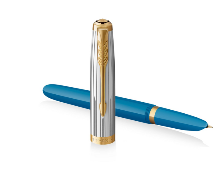 PARKER - Parker 51 Premium Fountain Pen Gift Box - Turquoise