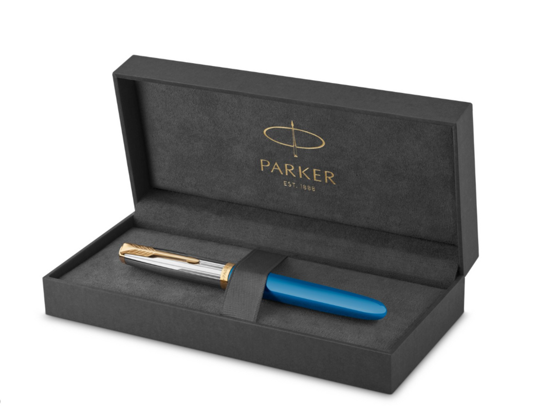 PARKER - Parker 51 Premium Fountain Pen Gift Box - Turquoise