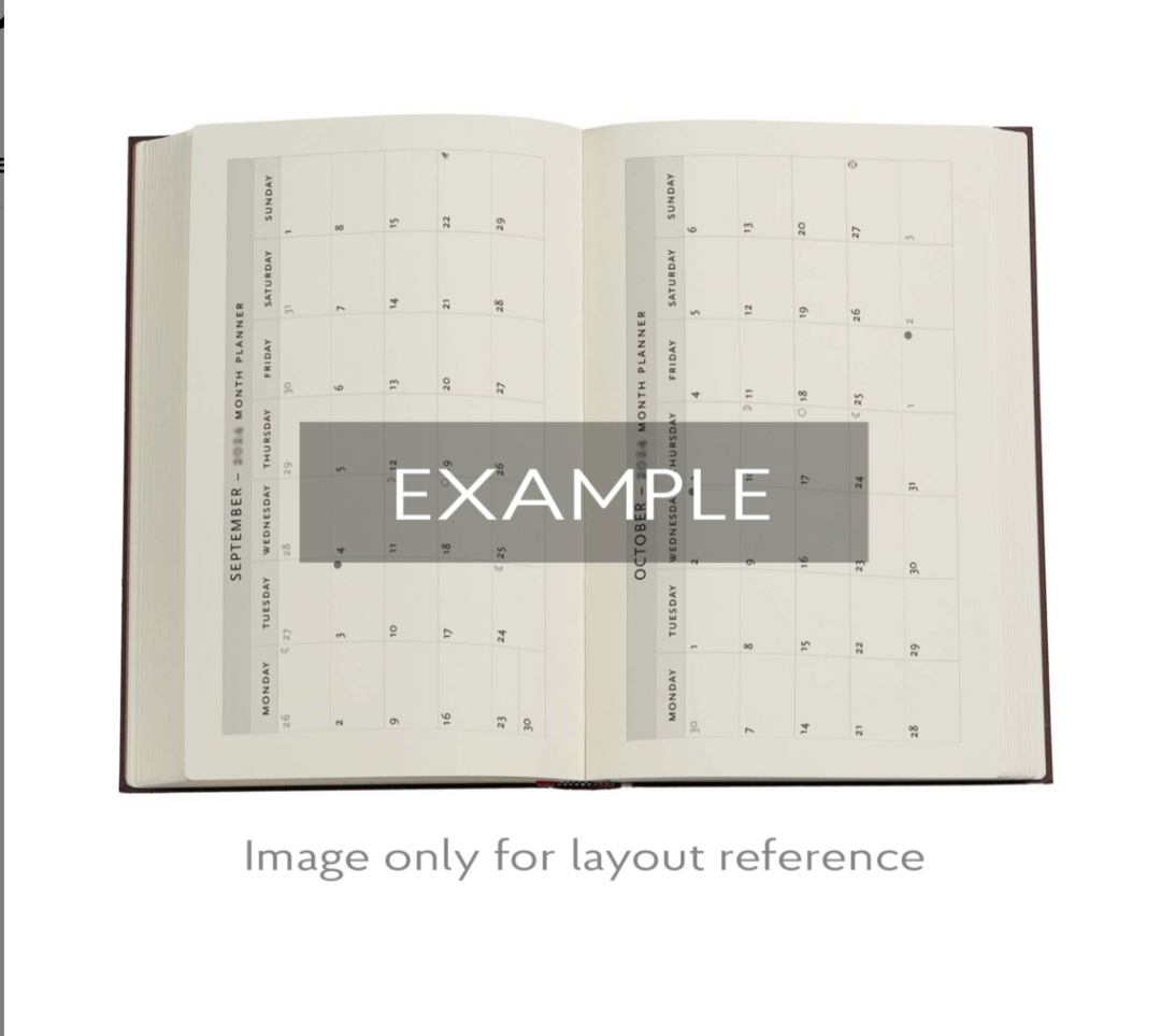 Paperblanks - 2026 Blue Luxe, Luxe Design, 12-Month Planner, Maxi, Vertical, Elastic Band, 160 Pg, 100 GSM