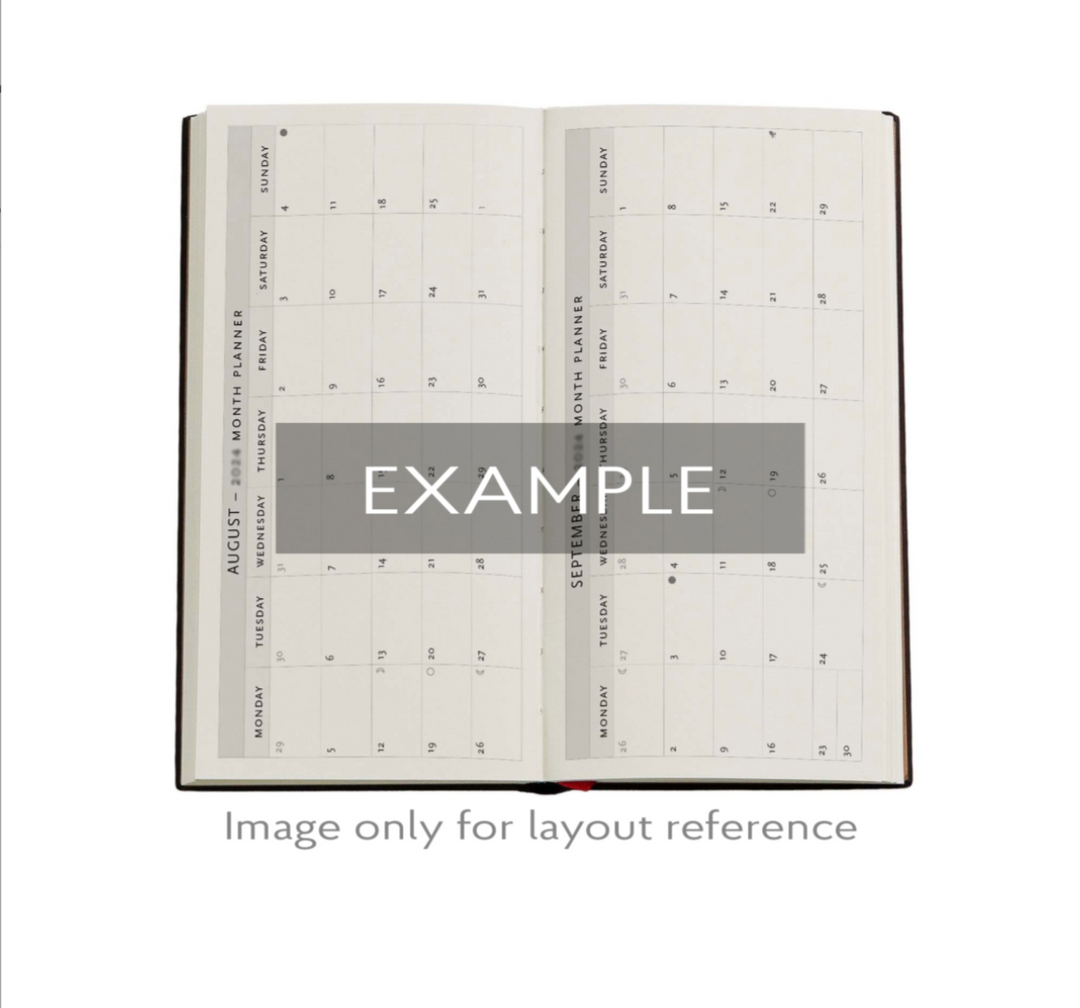 Paperblanks - 2026 Kara-ori Pink, Japanese Kimono, 12-Month Planner, Slim, Horizontal, Elastic Band, 160 Pg, 100 GSM