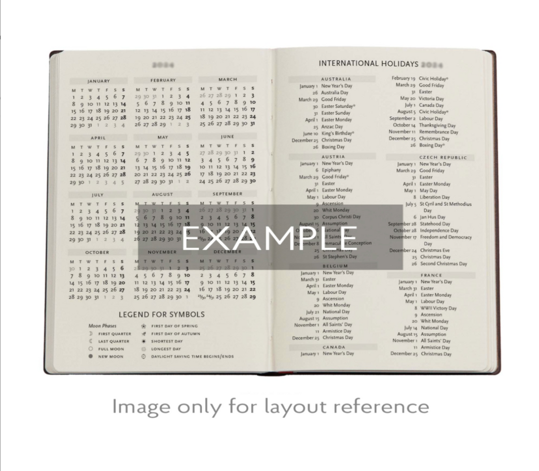 Paperblanks - 2026 Layla, Persian Poetry, 12-Month Planner, Midi, Day-at-a-Time, Elastic Band, 416 Pg, 80 GSM