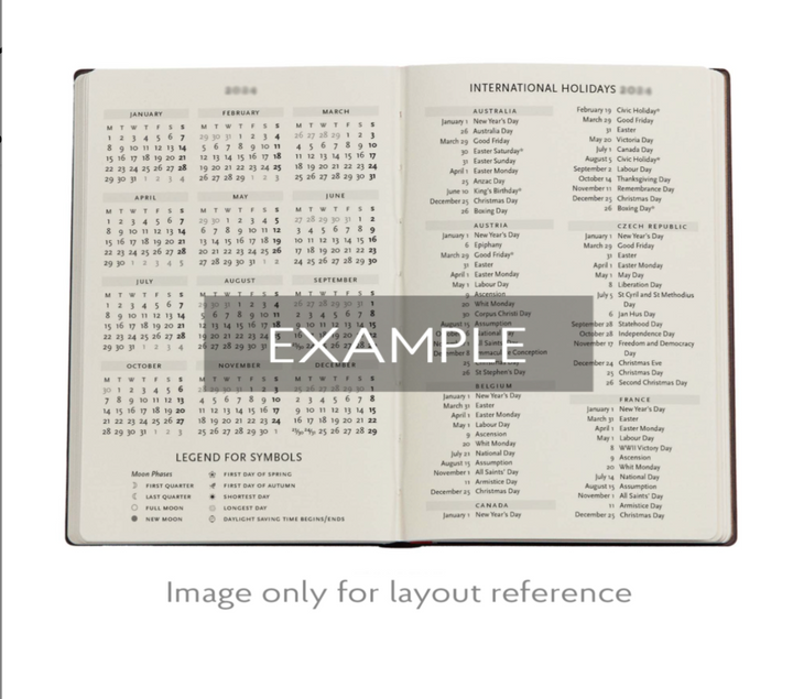 Paperblanks - 2026 Renoir, Letter to Morisot (1892), Embellished Manuscripts Collection, 12-Month Planner, Midi, Horizontal, Wrap, 160 Pg, 100 GSM