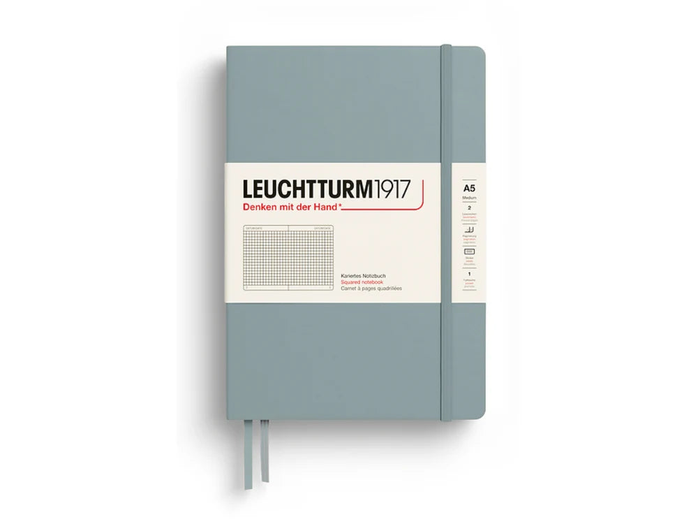 Leuchtturm1917 - Notebook Medium - A5 - Hardcover - Dove