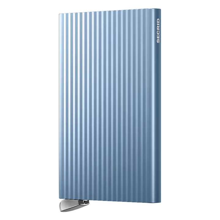 Secrid - Premium Cardprotector+ - Fluted Ice Blue