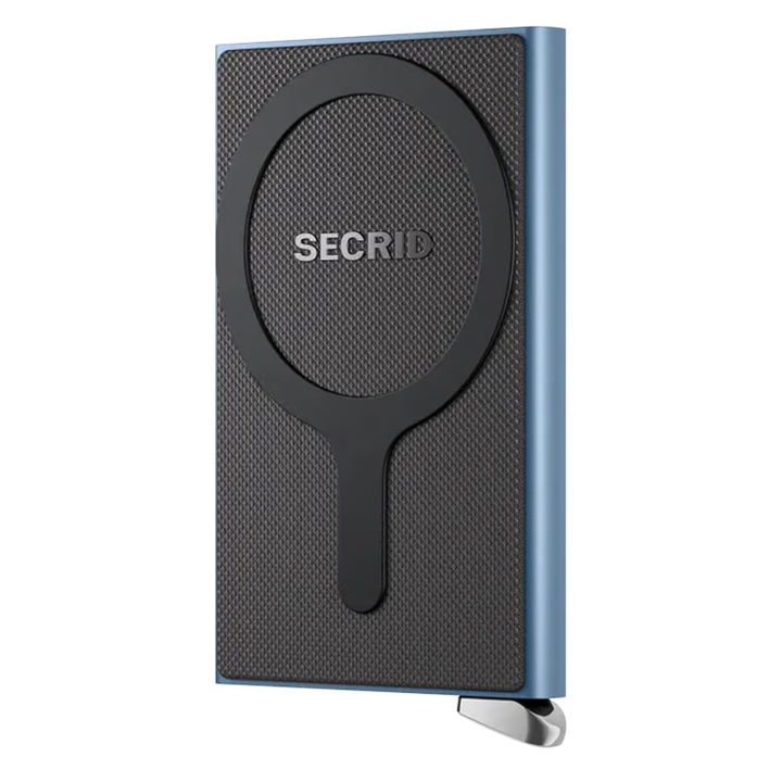 SECRID - Premium Cardprotector+ for MagSafe - Fluted Ice Blue