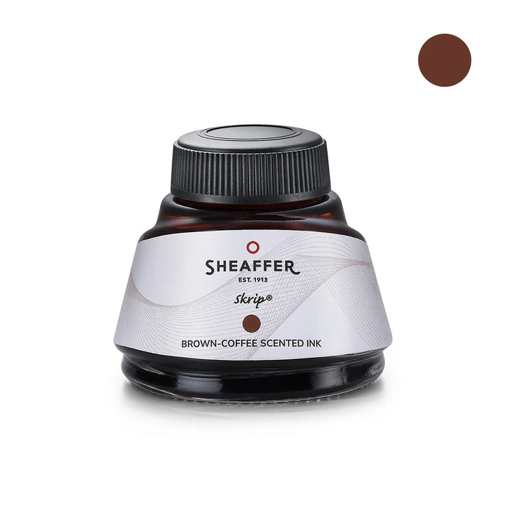 Sheaffer - Coffee Scented - 50ml Bottled Ink - Coffee Brown
