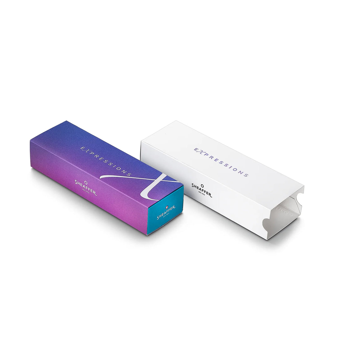 Sheaffer - VFM Ballpoint Pen - Expressions - Pearlized Gradient Blue and Purple