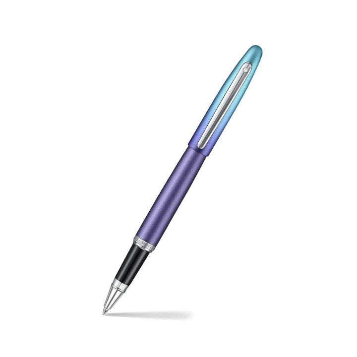 Sheaffer - VFM Rollerball Pen - Expressions - Pearlized Gradient Blue and Purple