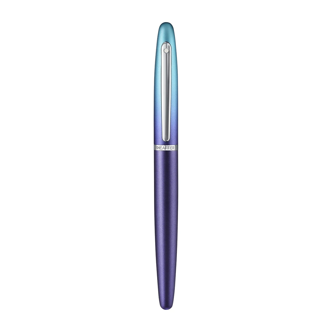 Sheaffer - VFM Rollerball Pen - Expressions - Pearlized Gradient Blue and Purple