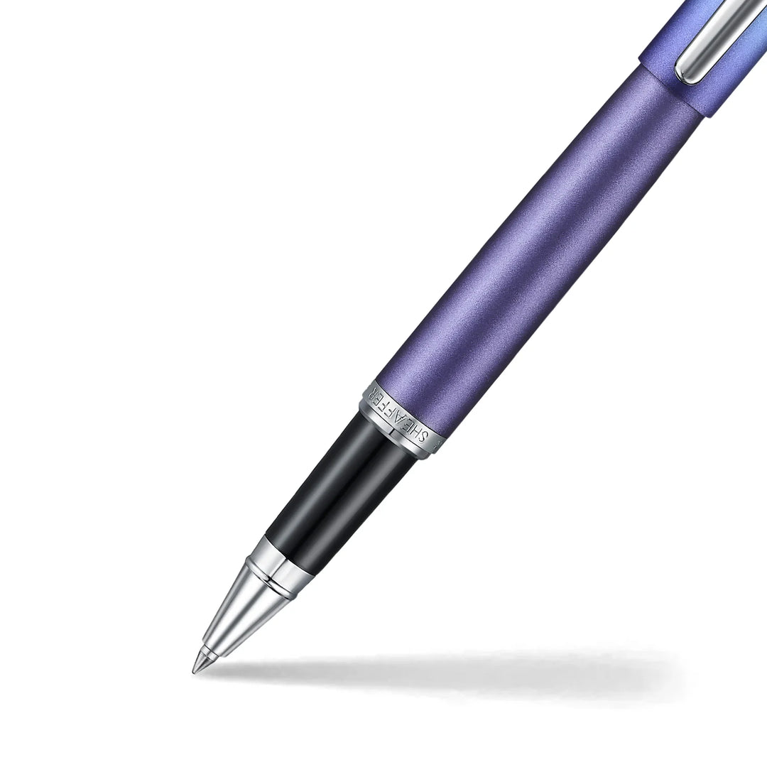 Sheaffer - VFM Rollerball Pen - Expressions - Pearlized Gradient Blue and Purple