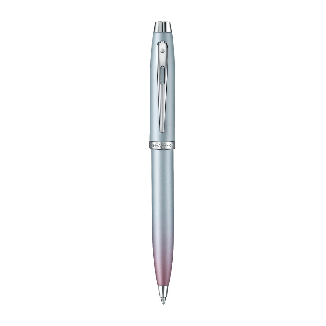 Sheaffer 100 Ballpoint Pen - Expressions - Pearlized Gradient Blue & Pink