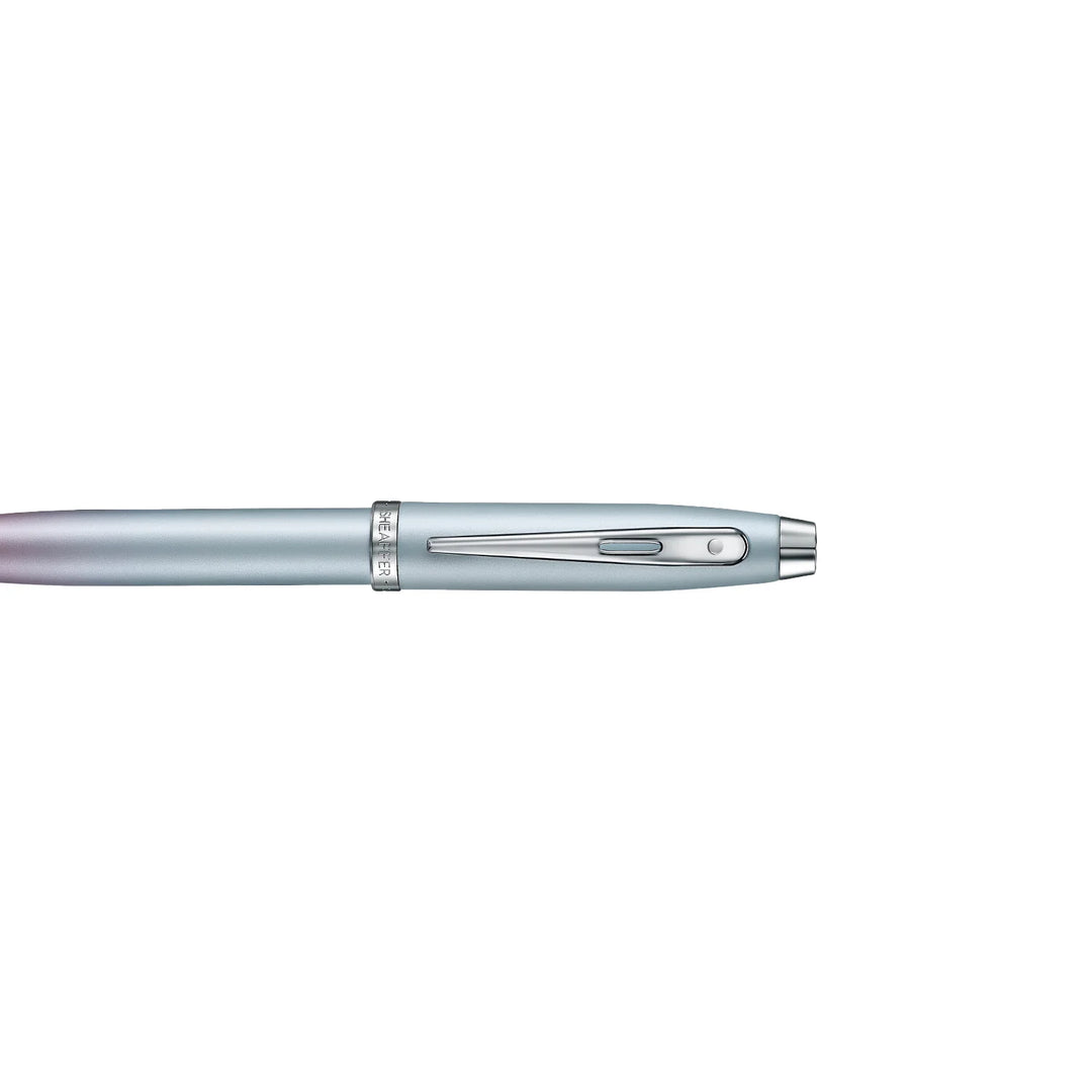 Sheaffer 100 Ballpoint Pen - Expressions - Pearlized Gradient Blue & Pink