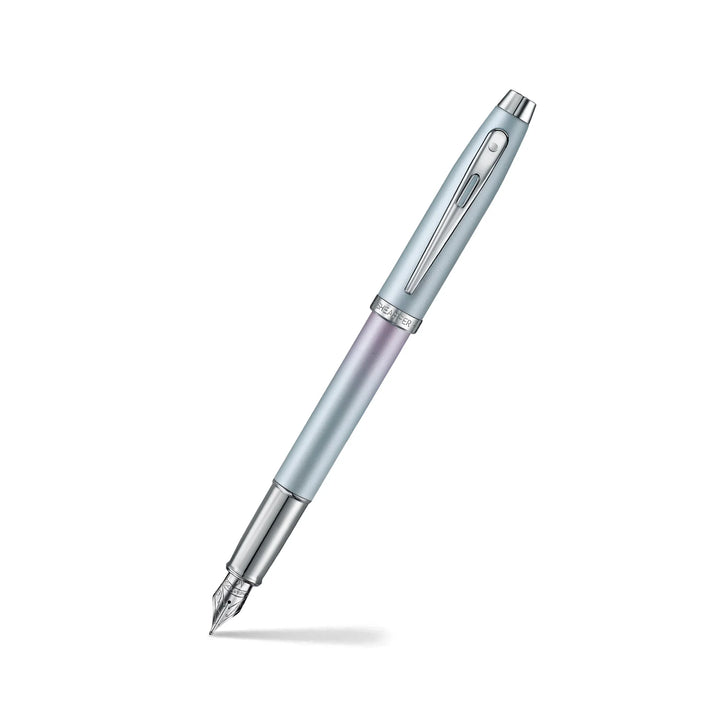 Sheaffer 100 Fountain Pen - Expressions - Pearlized Gradient Blue & Pink