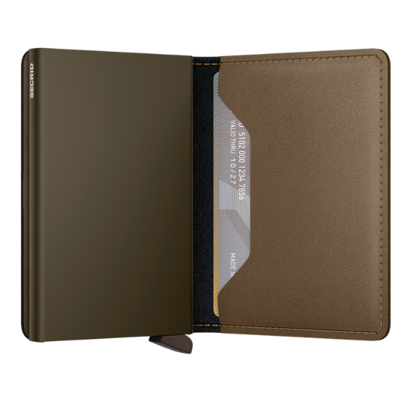 SECRID - Slimwallet - Matte - Satin Bronze
