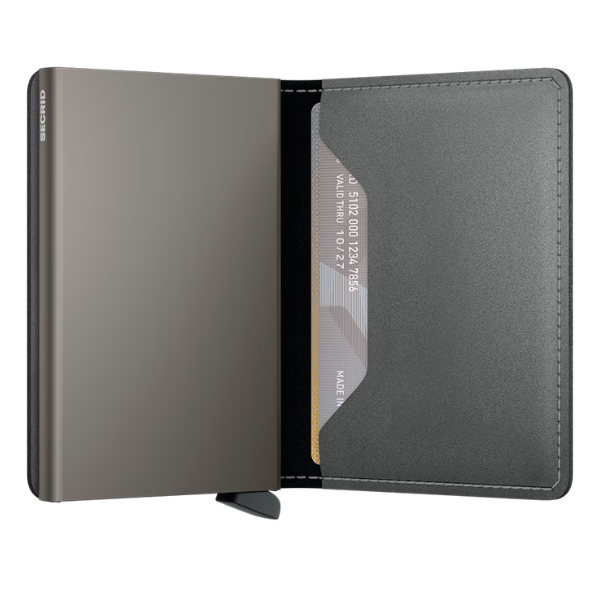 SECRID - Slimwallet - Matte - Satin Steel