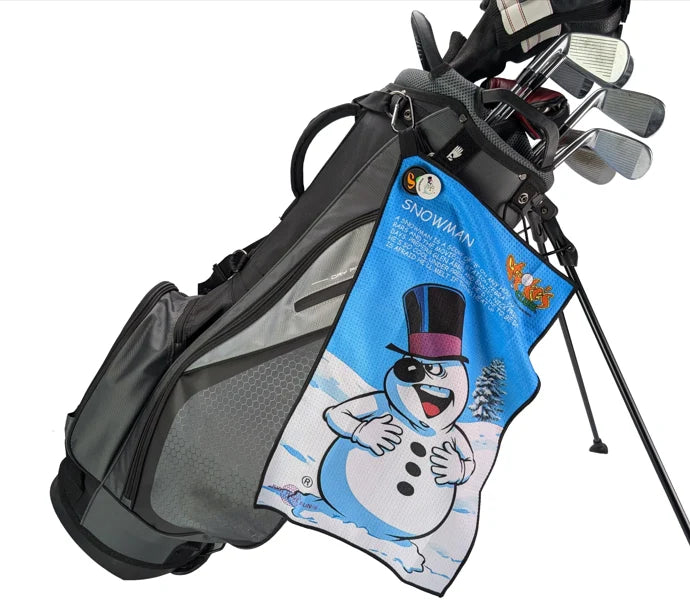 Stroke's Club - Magnetic Waffle Golf Towel (30 x 50cm)