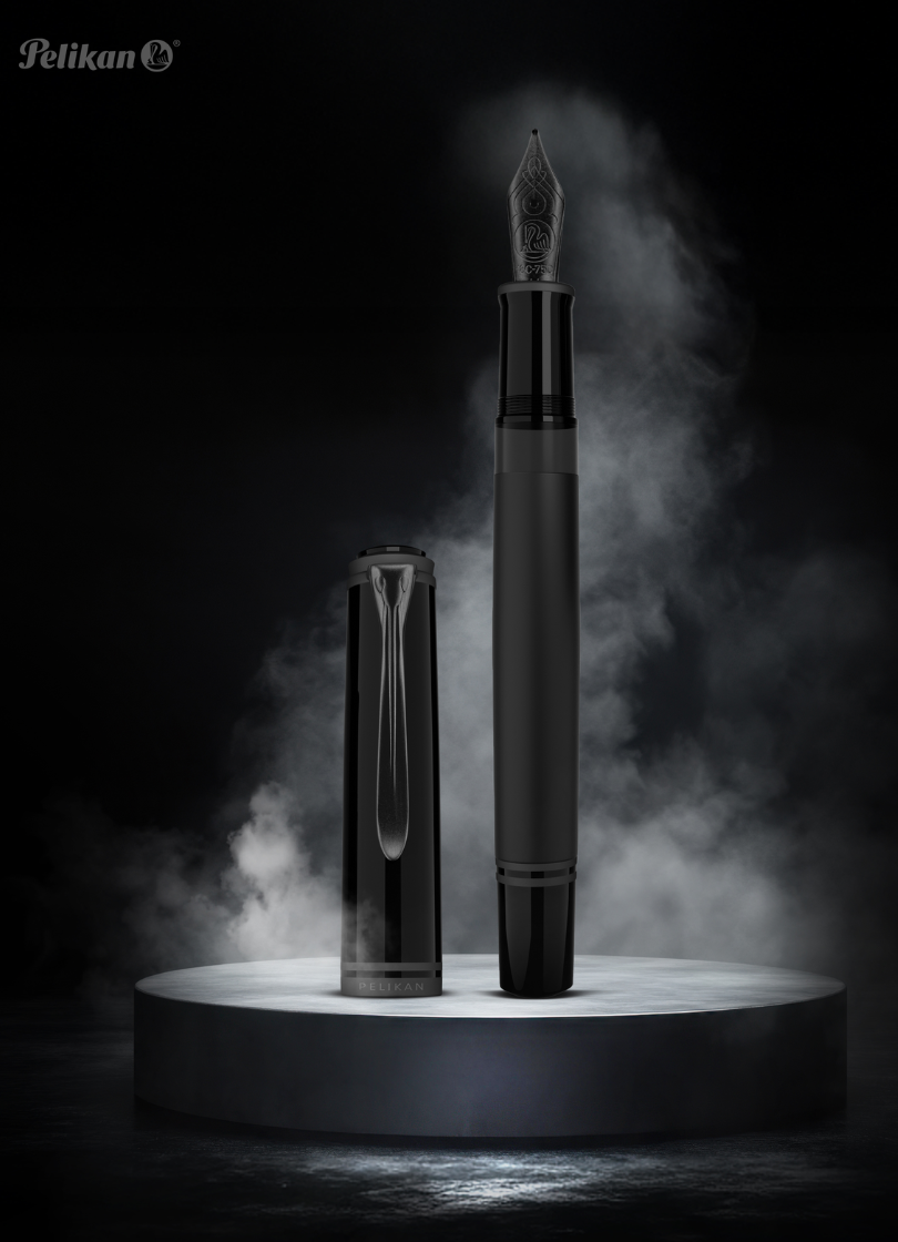 Pelikan - Souverän M809 Fountain Pen - Black Matte (Special Edition)