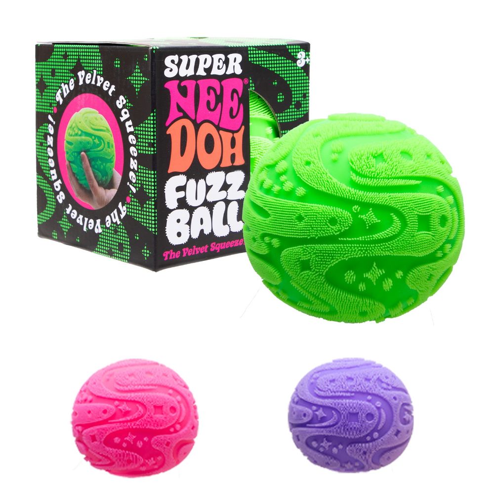 Schylling - NeeDoh -  Super Fuzzball