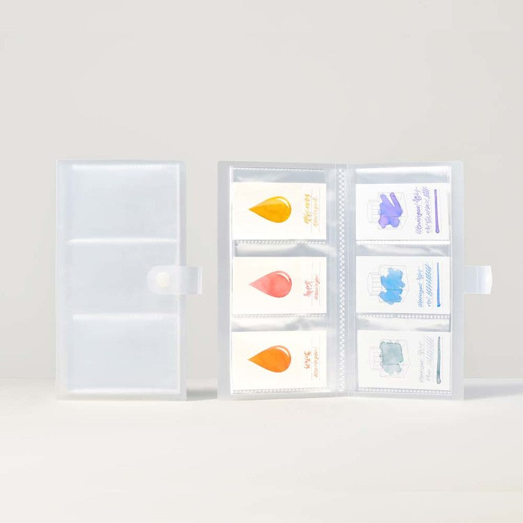 Wearingeul - Transparent Colorchart Card Binder (Ink Swatch Card Organizer) - Light