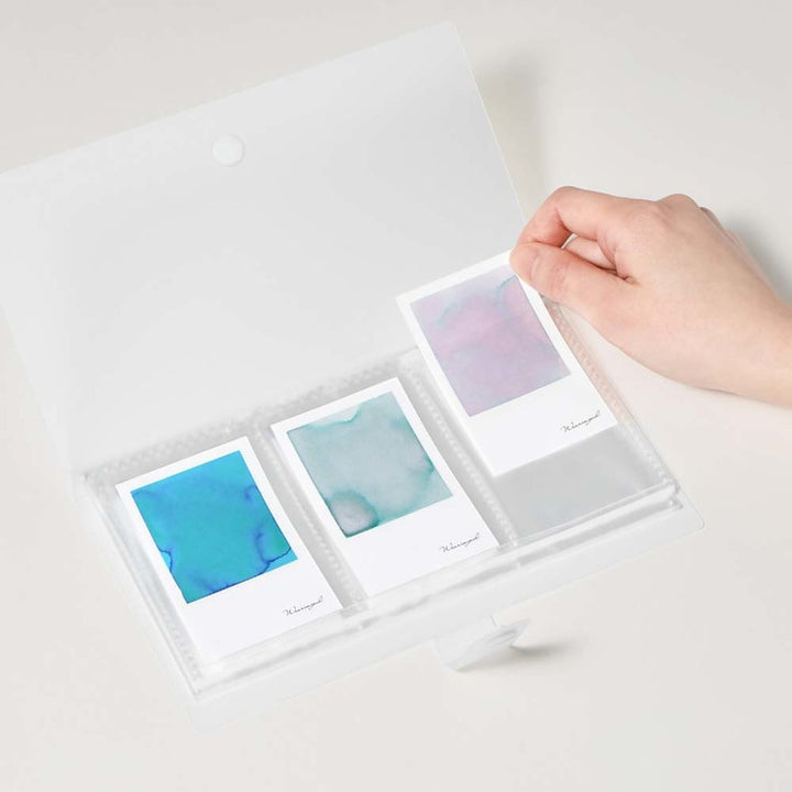 Wearingeul - Transparent Colorchart Card Binder (Ink Swatch Card Organizer) - Light