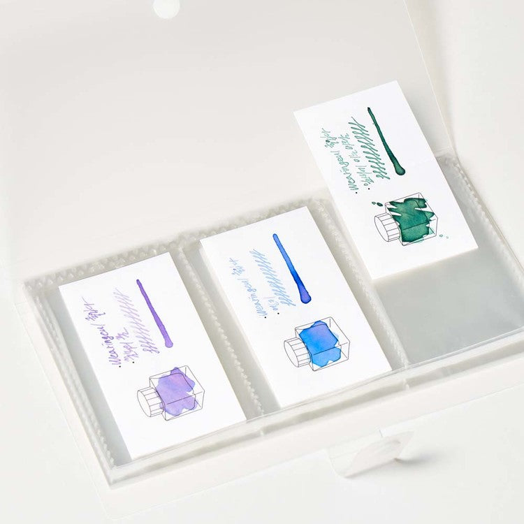 Wearingeul - Transparent Colorchart Card Binder (Ink Swatch Card Organizer) - Light