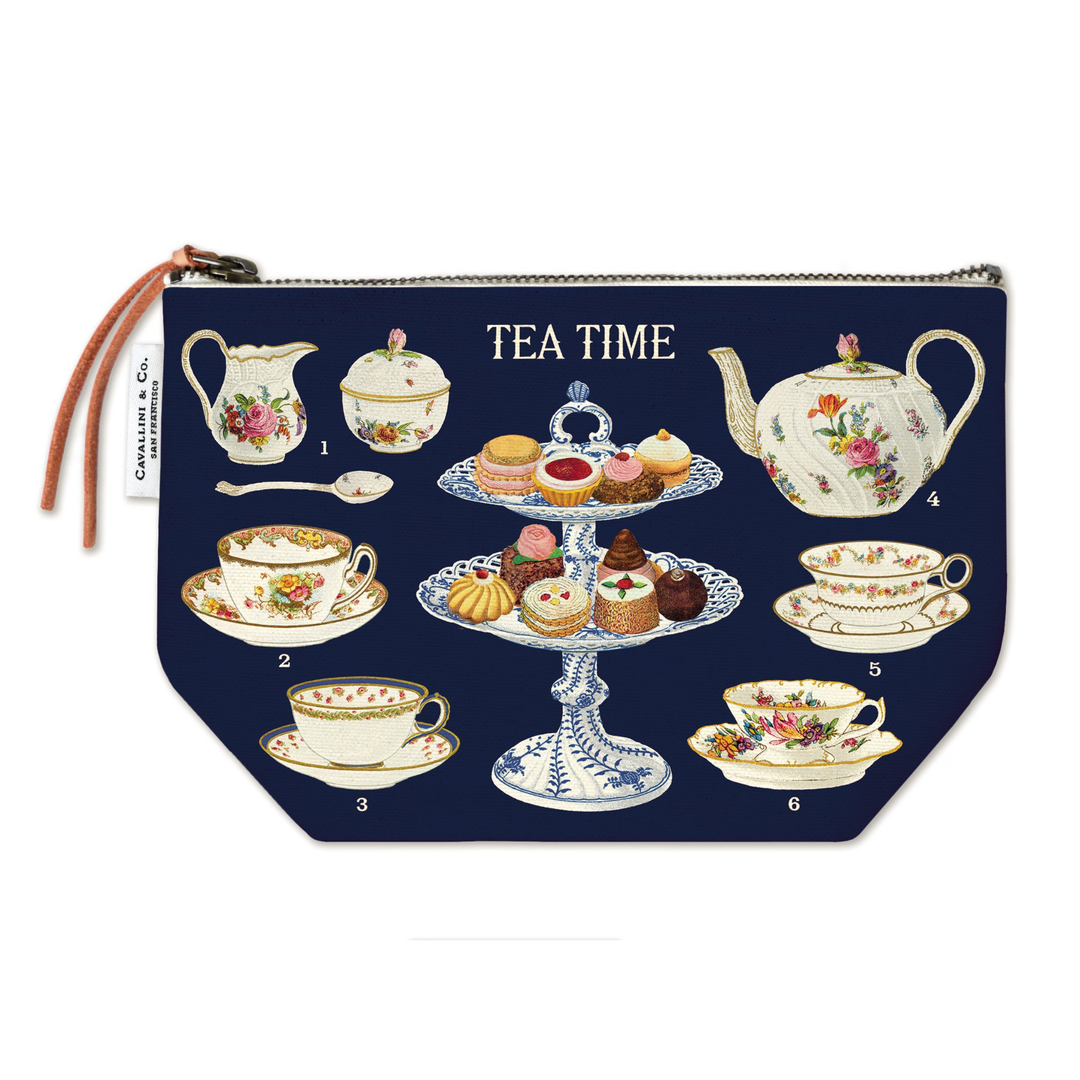 CAVALLINI & CO - Vintage Pouch - Tea Time