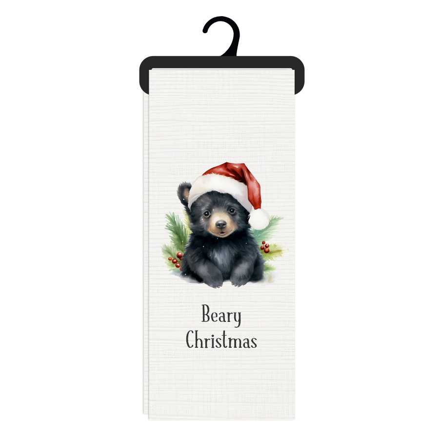 Bloomin Design House - Christmas Tea Towel - Bear Tails