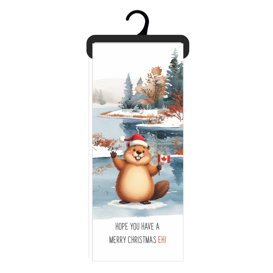 Bloomin Design House - Christmas Tea Towel - Christmas Eh!