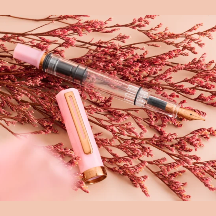 TWSBI - ECO Fountain Pen - Pink Lemonade with Bronze Trim