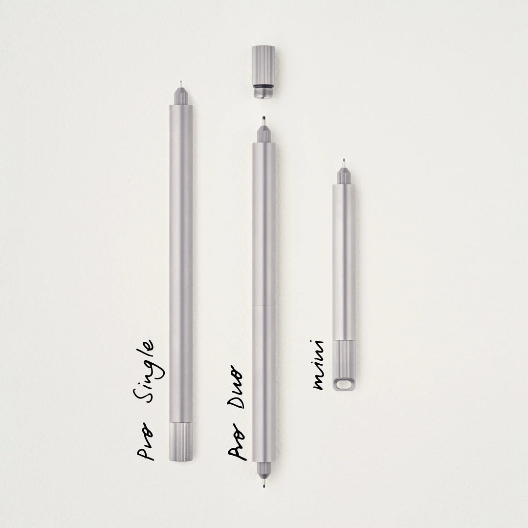 Tom's Studio - Infinitely Refillable Creative Pen - Lumos Pro - Brass (Duo Tip)