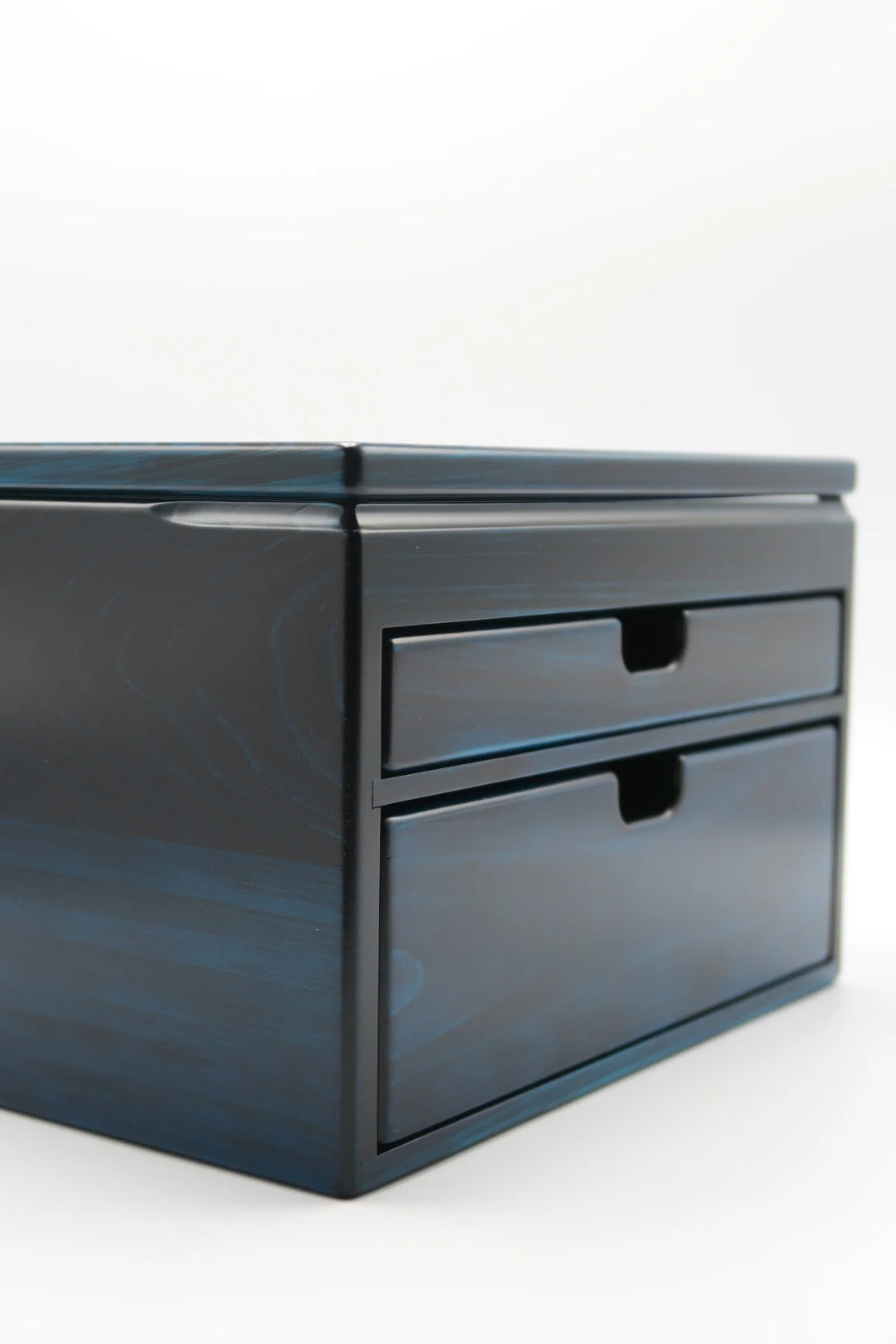Toyooka Craft - Hinoki Blue Fountain Pen Box