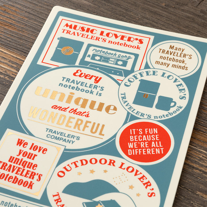 Traveler's Notebook - 2027 Plastic Sheet - Regular Size