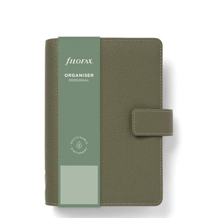 Filofax - Personal Leather Organizer - Camden - Olive