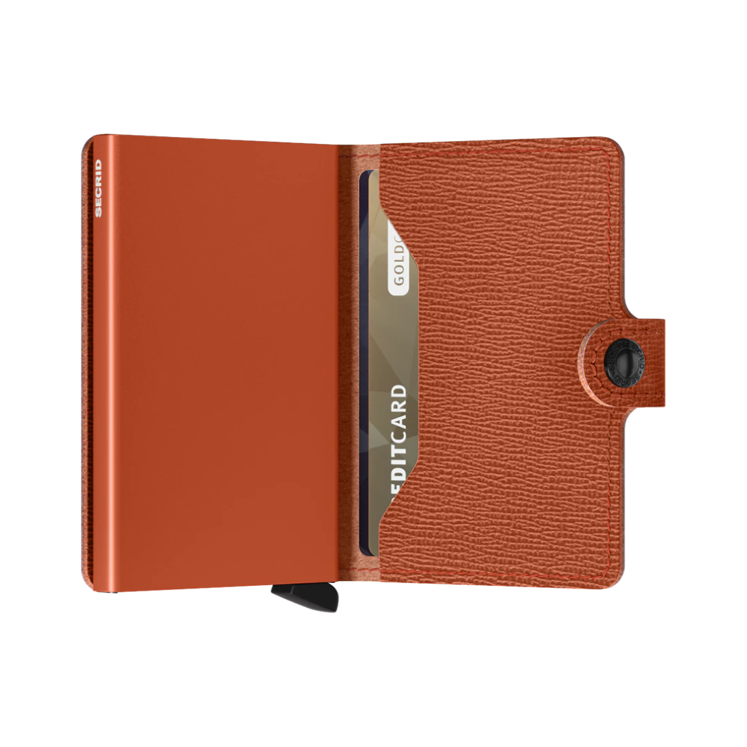 SECRID Miniwallet Crisple Pumpkin