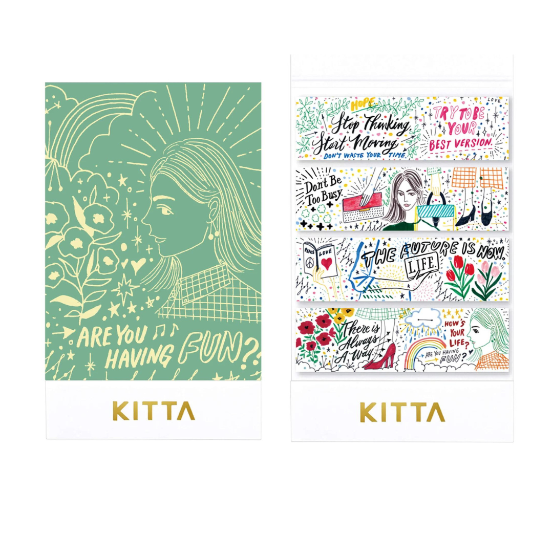 KITTA - STICKY NOTE - DRAWING - Free shipping to US and Canada - Vancouver Buchan's Kerrisdale Gift & Stationery Store