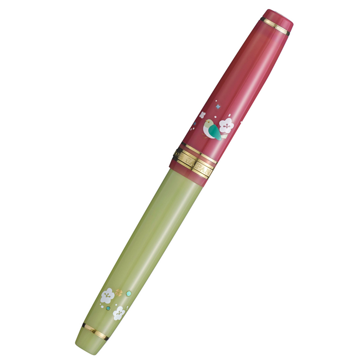 SAILOR PEN - Professional Gear Slim 14k Gold Fountain Pen - Princess Raden - Princess Uguisu - Free Shipping to US and Canada