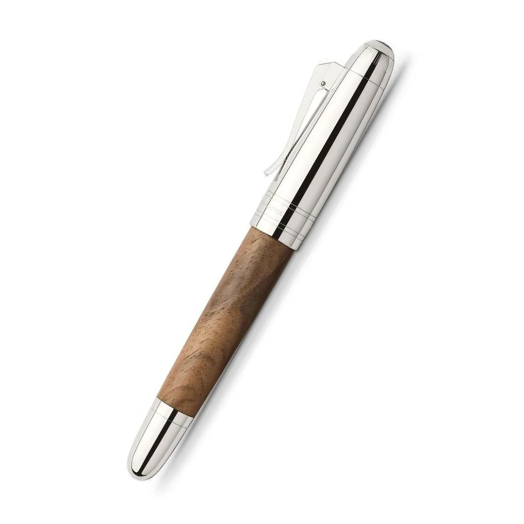 Graf Von Faber-Castell - Magnum Walnut Wood Fountain Pen Gift Set 18K Gold Nib - Fine - Christmas Graduation Retirement Gift Ideas for Friends Families Colleagues Coworkers - Free shipping to US and Canada - Vancouver Buchan&#39;s Kerrisdale Gift &amp; Stationery Store